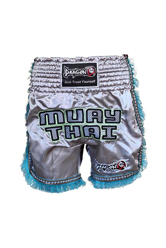 MT3020 Muay Thai Apache Şort Püsküllü Şort Püsküllü Muay Thai Şort