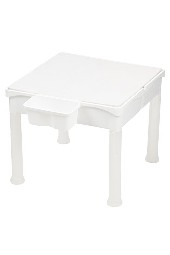 Mega Aktivite Ve Çalışma Masası Yapı Yapı OyuncakClassicUyumlu 2 Sandalyeli 250 Parça Bloklu