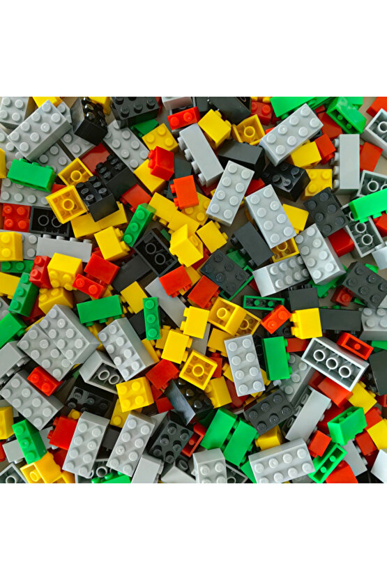 Mega Aktivite Ve Çalışma Masası Yapı Yapı OyuncakClassicUyumlu 2 Sandalyeli 250 Parça Bloklu