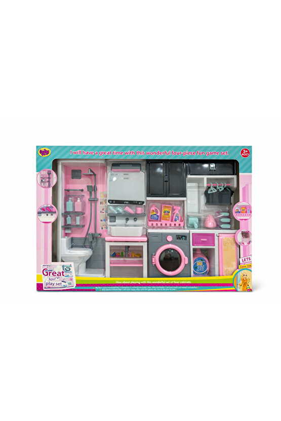 Eğlenceli Banyo Setim, Kız Çocuk oyuncağı