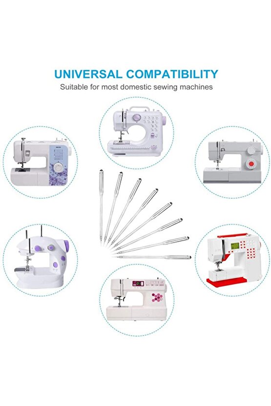 Singer Pfaff Zetina Beko Dikiş Makine 1175 Numara Makine Iğnesi 1 Paket 10 Adet