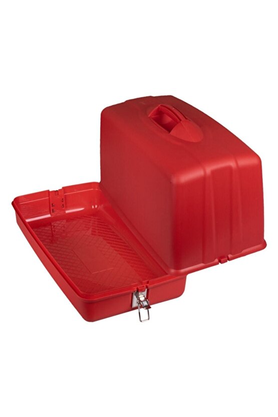 SİNGER Uyumlu  KİWİ Yeni Tip Dikiş Makinelerine Uygun Taşıma Kabı Ve Koruma Çantası (kırmızı Renk)