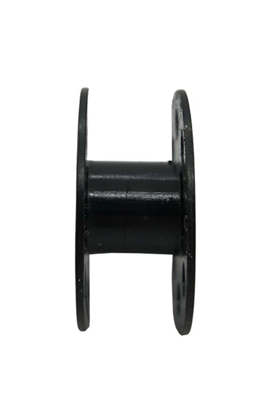 Düz Makine Metal Siyah Tırnaksız Masura  270010