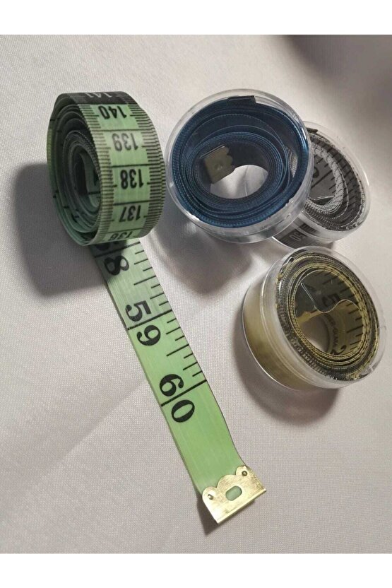 Mezura Koruma Kapaklı Şeffaf Kutulu (150 CM) – Dikiş Makinesi Aksesuarı