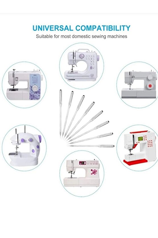 SİNGER BEKO ZETİNA JANOME ORİJİNAL KUTUSUNDA( 2mm-3mm-4mm çiftli nervür iğnesi takımı)