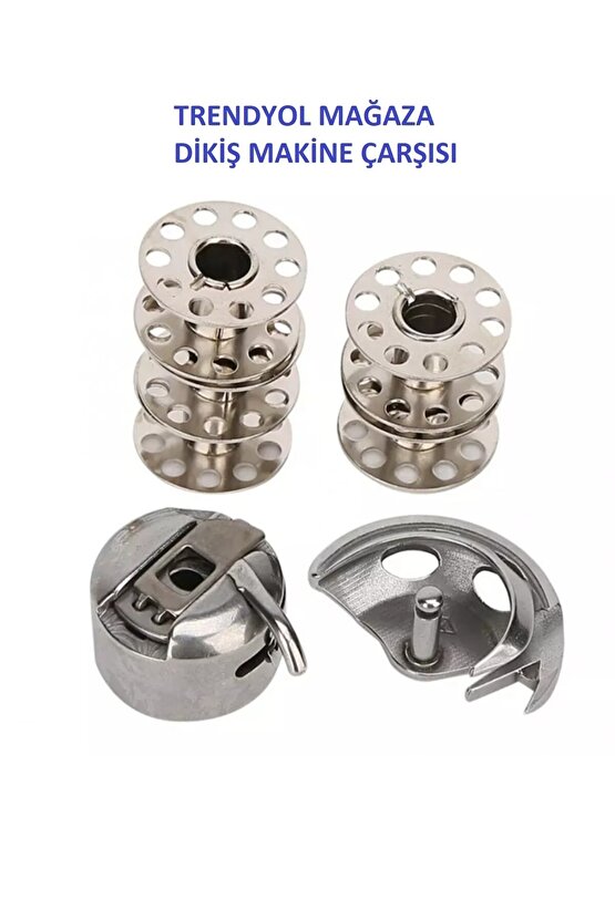 Dikiş Makine Çarşısı Singer Zetina Janome Beko Makinesi Mekik Çaganoz Ve 5 Adet Masura Set