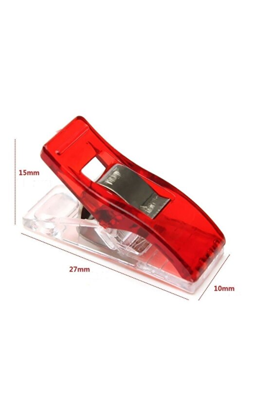 Kumaş Kağıt Gibi Tüm Malzemeleri Sıkıştırmak Için Kaliteli Içi Çelik Olan 100 Adet Mandal