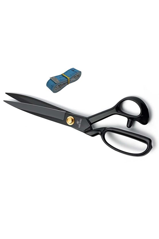 Siyah Saplı Paslanmaz Çelik Somunlu 8inç Makas  HS-8 (8)