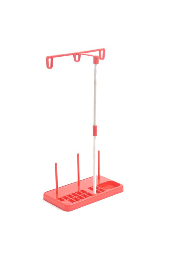 Ev Tipi Dikiş Makinesi Kırmızı Plastik Çardak Seti  TS-500