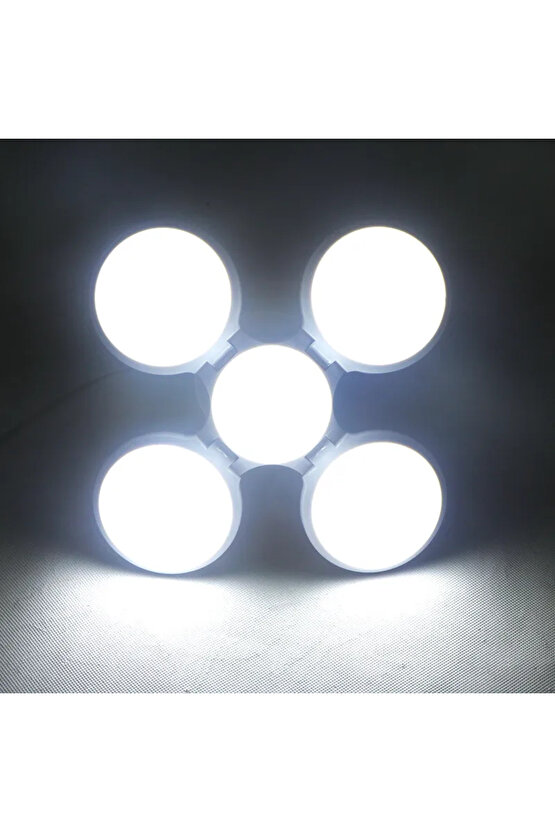 30 Watt, Gün Işığı Renkli Katlanır Led Ampul, Enerji Tasarruflu, 3000 Kelvin Dekoratif Led Ampul