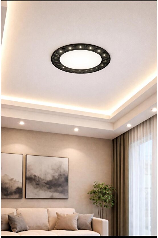 36 Watt, 3 Modlu Delik Çapı Ayarlanabilir 4000K Ilık Beyaz Işık Modern Tasarım Sıvaaltı Led Armatür