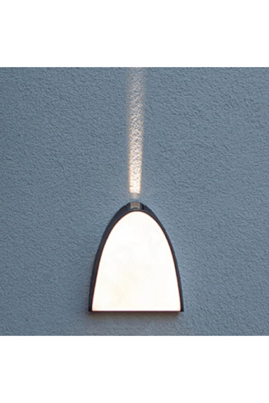 Elektrikle Çalışır, 24 Watt, 3000 Kelvin, IP65 İç ve Dış Mekan Led Aplik, Led Bahçe Duvar Armatürü