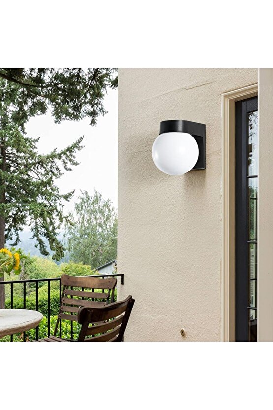 12 Watt Modern Tasarım İç ve Dış Mekan, Bahçe, Balkon, Banyo Apliği Günışığı Led Armatür Duvar Aplik