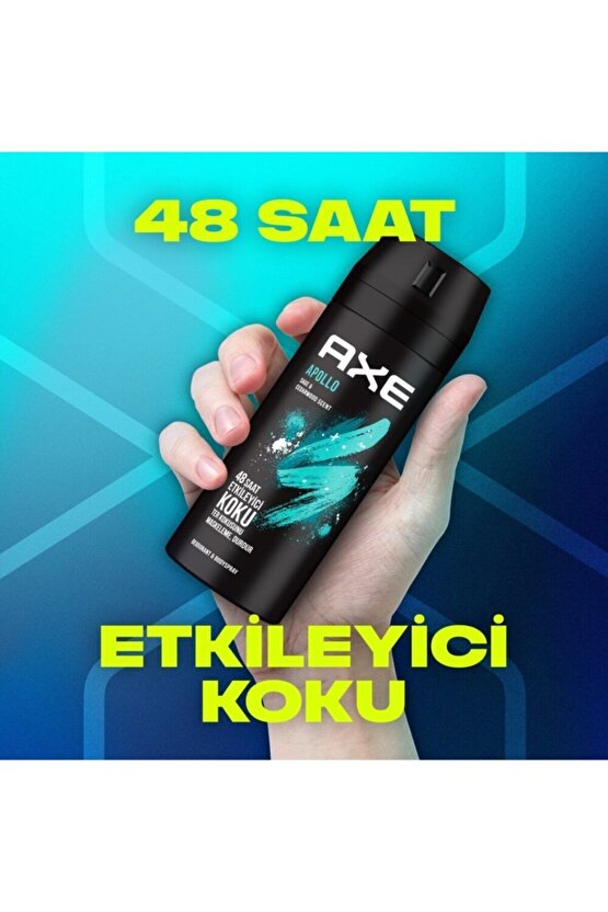 Erkek Deodorant & Bodyspray Apollo 48 Saat Etkileyici Koku 150 ML