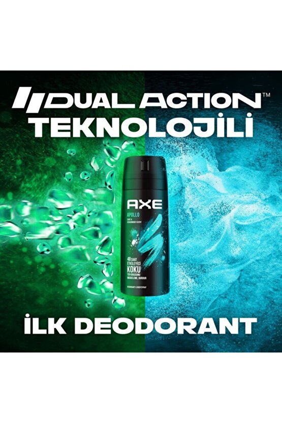 Erkek Deodorant & Bodyspray Apollo 48 Saat Etkileyici Koku 150 ML