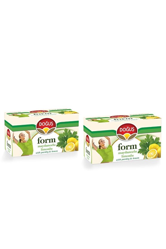Form Maydonozlu Limonlu Bitki Çayı 20li X 2 Adet