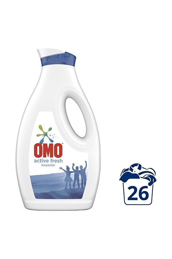 Sıvı Deterjan Active Fresh Beyazlar 26 Yıkama 1690 Ml