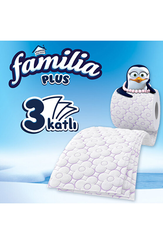 Plus Parfümlü Tuvalet Kağıdı 32li (Sihirli Çiçekler Kokulu)