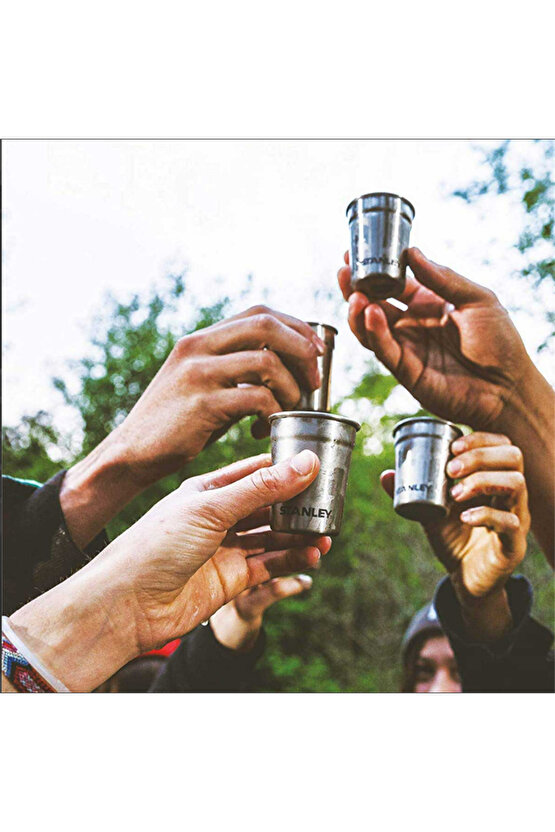 Adv Gift Box Shot Gl St M.blk Flask Shot Seti