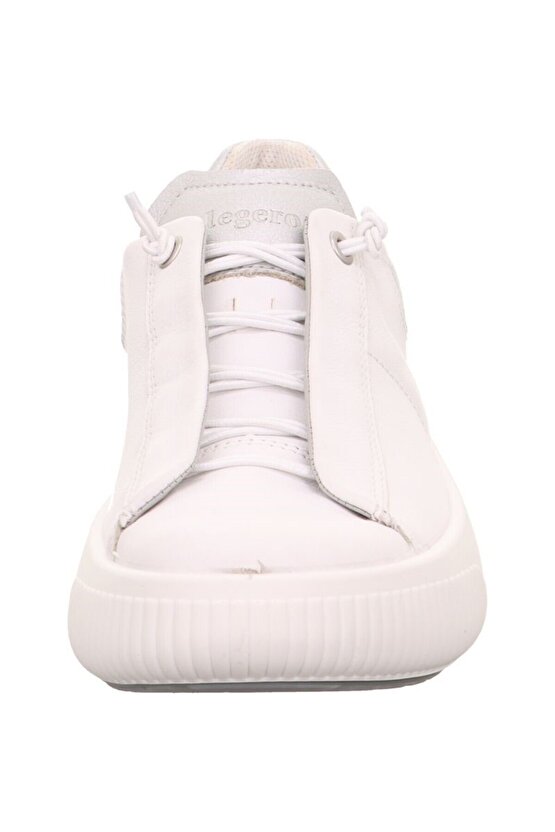 T4 Jump Hakiki Deri Anatomik Taban Beyaz Kadın Sneaker