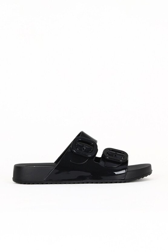 Siyah Habana Brillo Kadın Terlik S10334