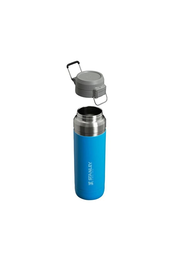 Go Quick Flip Water Bottle 1.06L Termos Kupa Bardak Matara MAVİ