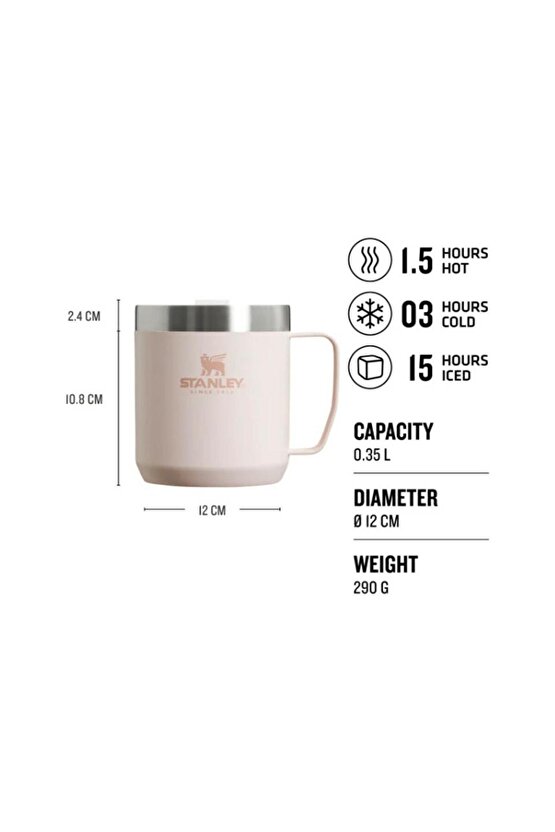 Classic The Legendary Camp Mug | 0.35L  12oz Pembe 10-09366-271