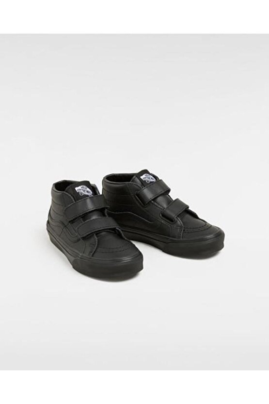 SK8-Mid Reissue V Siyah Çocuk Spor Ayakkabı