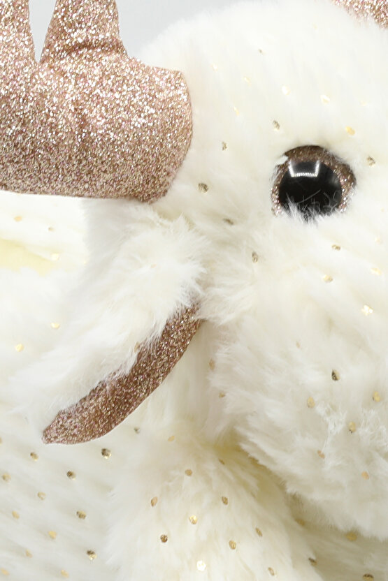 Eskimo Kadın,Garson Boy Hayvanlı Panduf Beyaz 3641