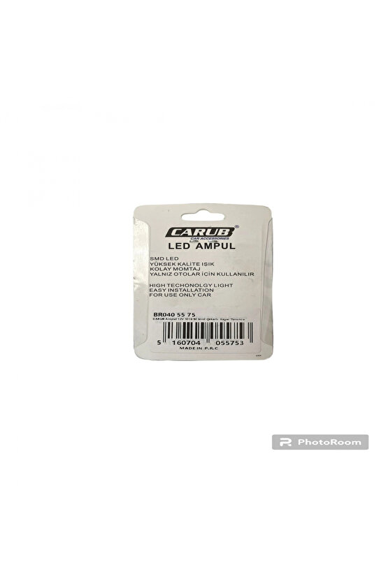 1016 Turuncu Çift Duy Çakar ve Kayar Led Ampül Turuncu 2adet