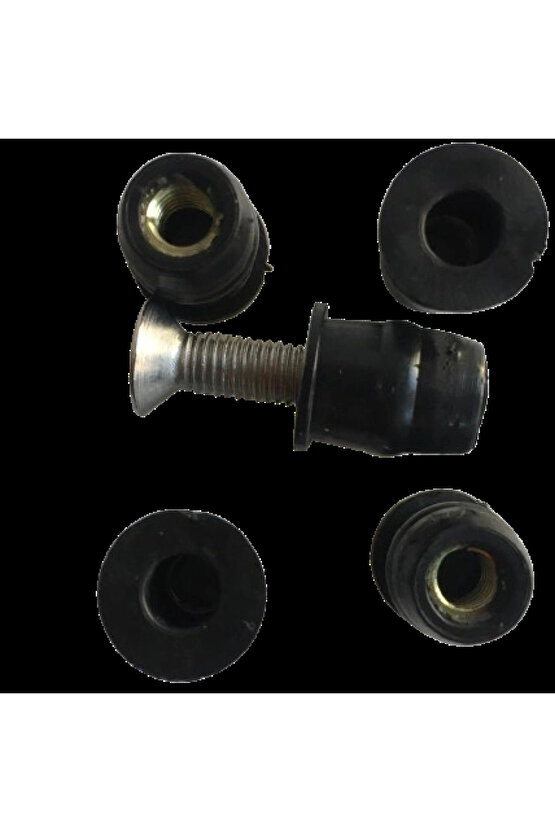 Motosiklet Üniversal Siperlik Cam Klipsi Süspansüyonlu 5 Ad