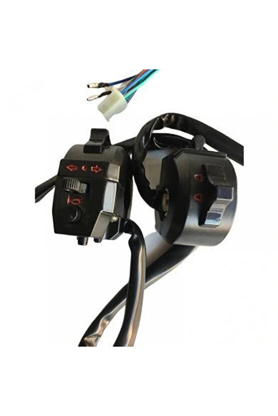 Cg Sağ Sol Anahtar Takım 2 Düğme Siyah