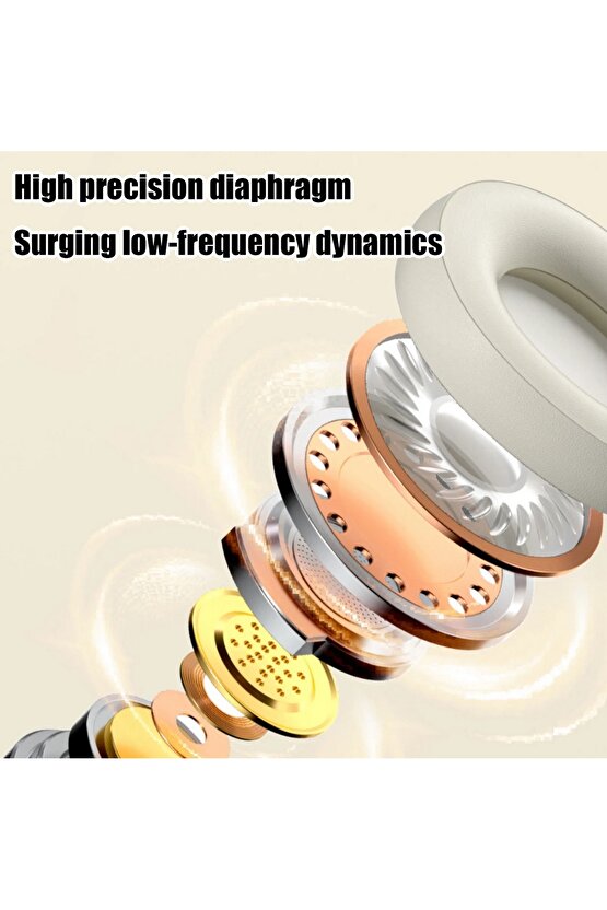 BLUETOOTH 5.4 KULAKLIK KABLOSUZ KULAKÜSTÜ ŞARJLI WİRELESS HEADPHONES HİFİ BASS+