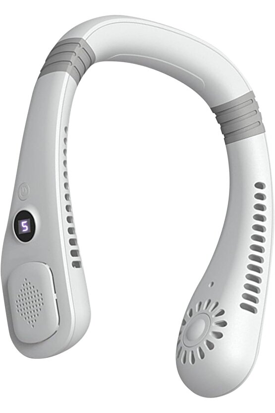 BOYUNA ASMALI VANTİLATÖR MİNİ KLİMA LED GÖSTERGELİ 5 HIZ KADEMELİ SERİNLETİCİ FAN HAVA SOĞUTUCU