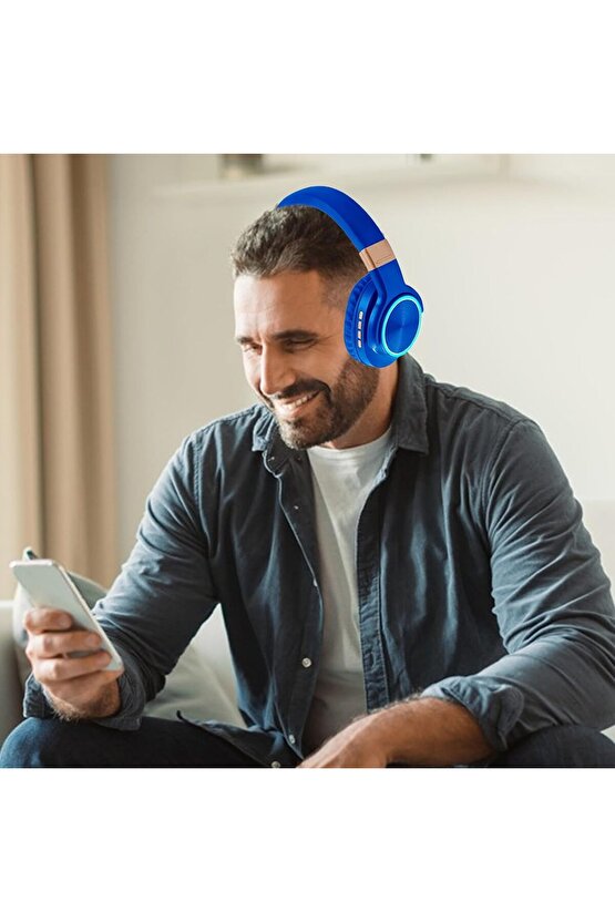 BLUETOOTH KULAKLIK SD KART VE AUX GİRİŞLİ ŞARJLI KABLOSUZ KULAKLIK MİKROFONLU FM RADYOLU SUPER BASS