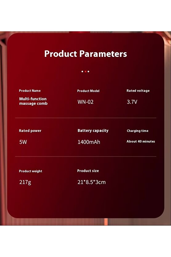 ŞARJLI MASAJ TARAĞI KAFA DERİSİ SAÇ BAKIM VE MASAJ TARAĞI BAKIM YAĞI HAZNELİ