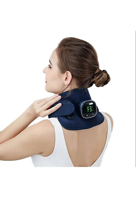 ŞARJLI ISITMALI BEL BOYUN KARIN BACAK MASAJ KEMERİ KAS ÇALIŞTIRICI MASAJ ALETİ