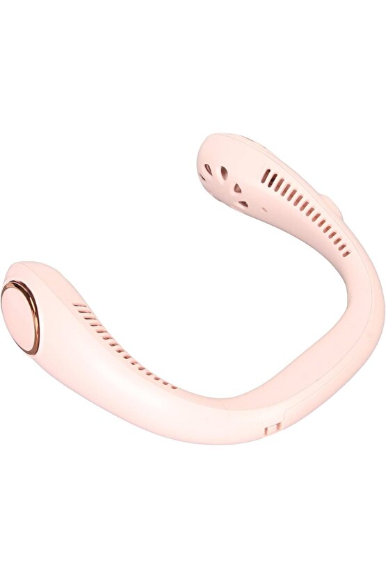 BOYUNA TAKILAN FAN MİNİ KLİMA SERİNLETİCİ VANTİLATÖR LED EKRANLI 3 SEVİYE ŞARJLI BOYUNLUK FAN