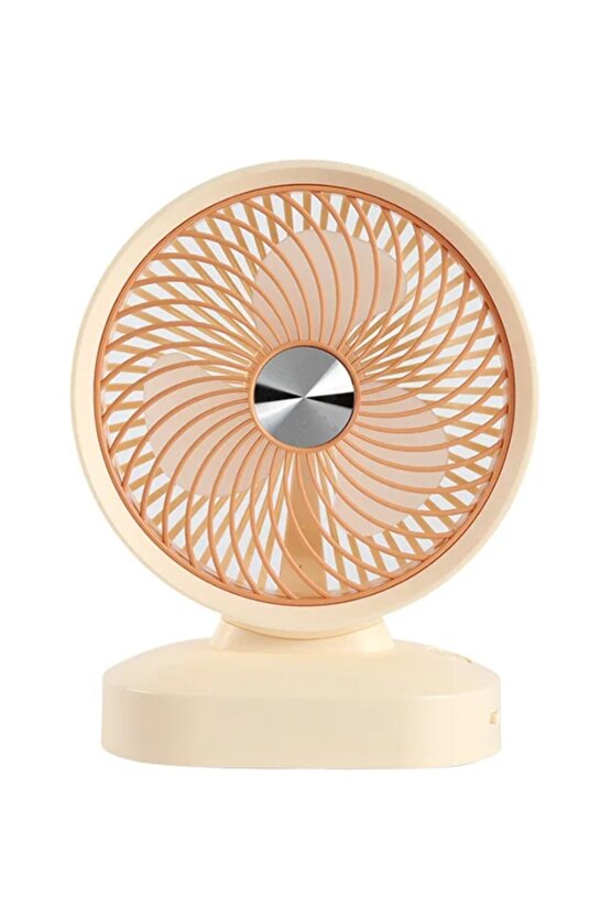 Masaüstü Şarjlı Fan 3 Kademeli Taşınabilir Vantilatör Serinletici Mini Klima Fan