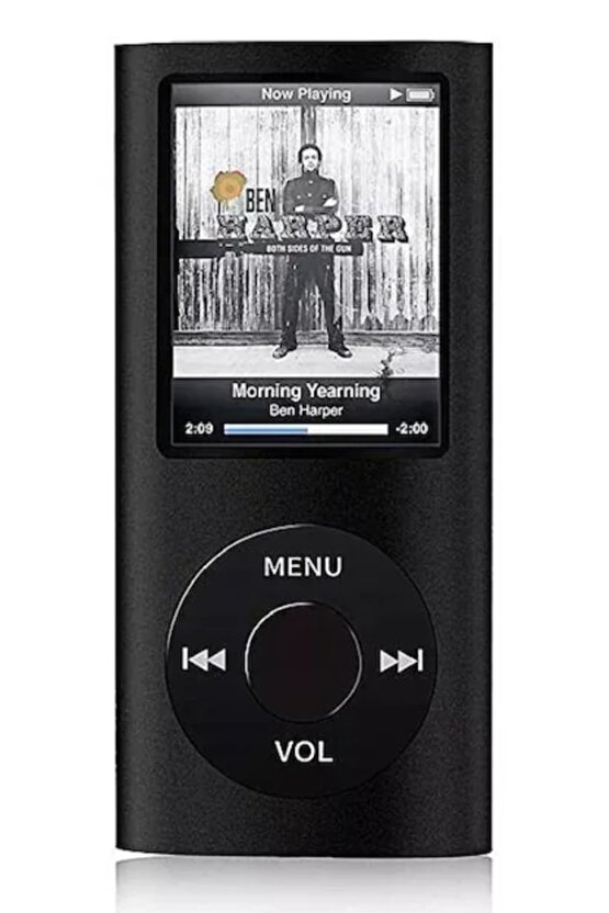 8 Gb Dahili Hafızalı Mp3 Çalar Ses Kayıt Fm Radyo Sd Kart Girişli Mp4 Player 1.8 Inç Renkli Ekran