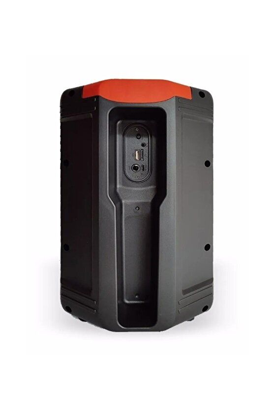 Kablosuz Mikrofonlu Bluetooth Hoparlör Led Işıklı Sd Kart Fm Usb Ve Mikrofon Girişi Speaker