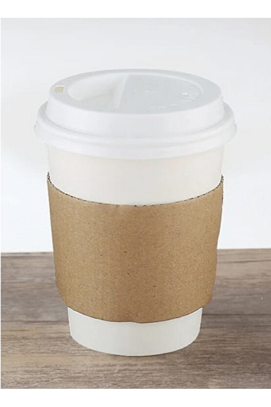 12 Oz-16 Oz (2000) Li Karton Bardak Tutacağı Sleeve Kahve Bardak Tutacağı Karton Kahve Bardak Kılıfı
