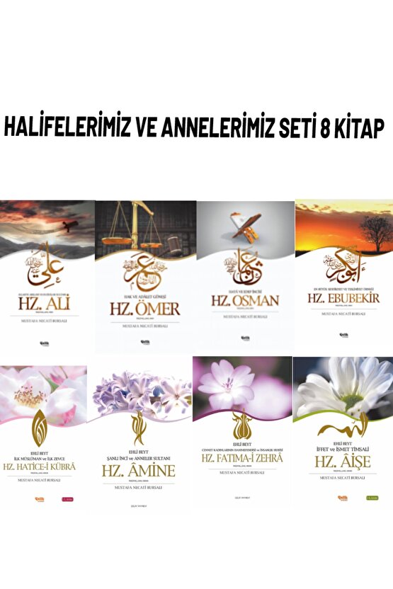 Halifelerimiz Ve Annelerimiz Seti 8 Kitap