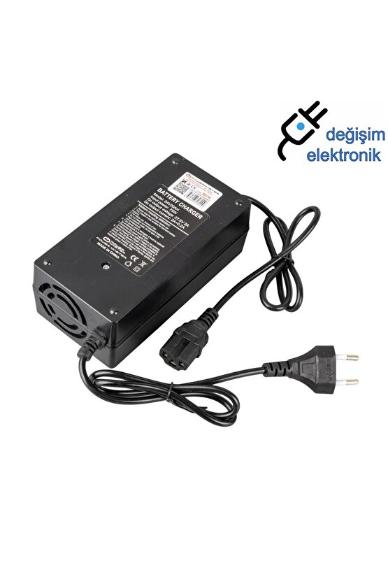 24 Volt 20 Amper C16 Erkek Uçlu Elektrikli Bisiklet Şarj Cihazı