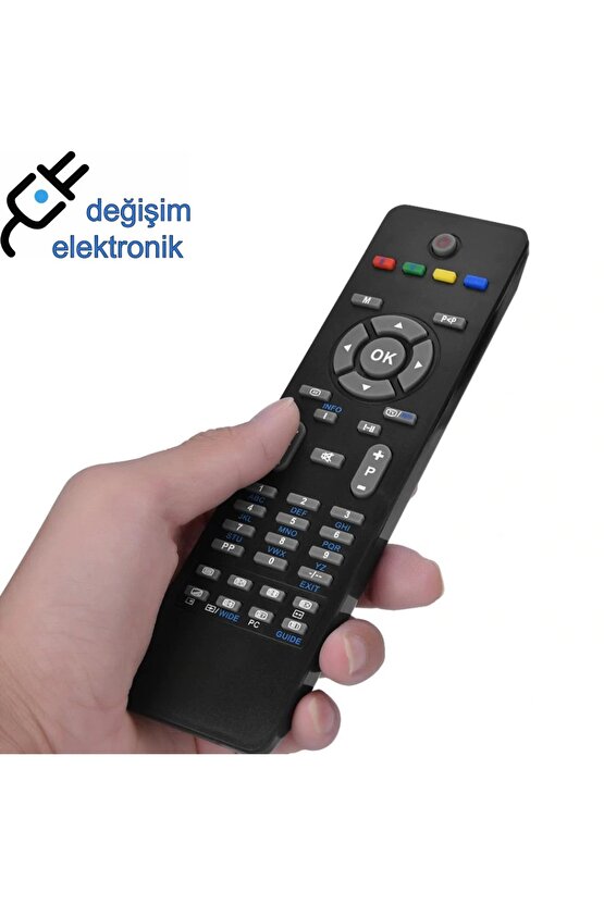 Techwood Rc0251 Lcd Tv Kumandası Uyumlu