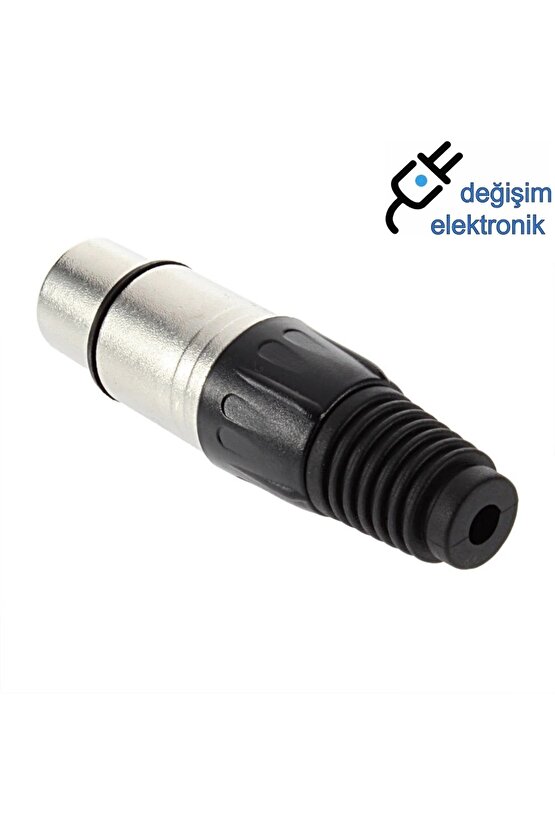 Mikrofon Jackı Canon Dişi Fiş 1 Adet