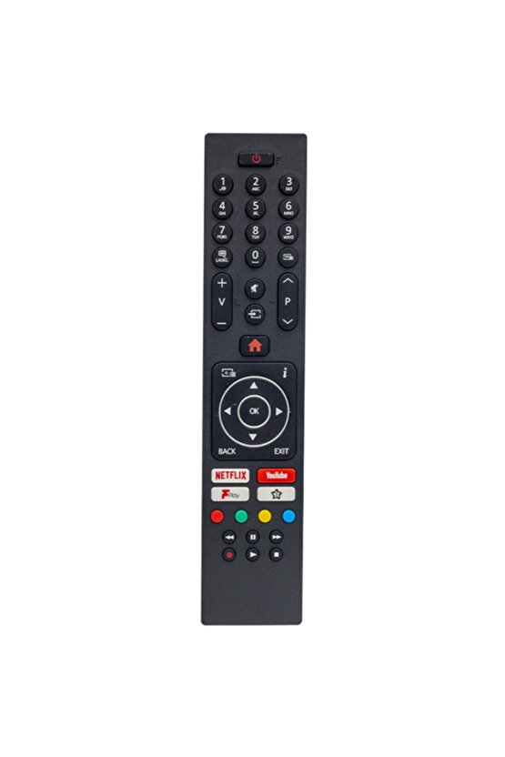 Netflıx-youtube-play Tuşlu Lcd-led Tv Kumanda (rc43137-30101403) Yazısız Kumandastore