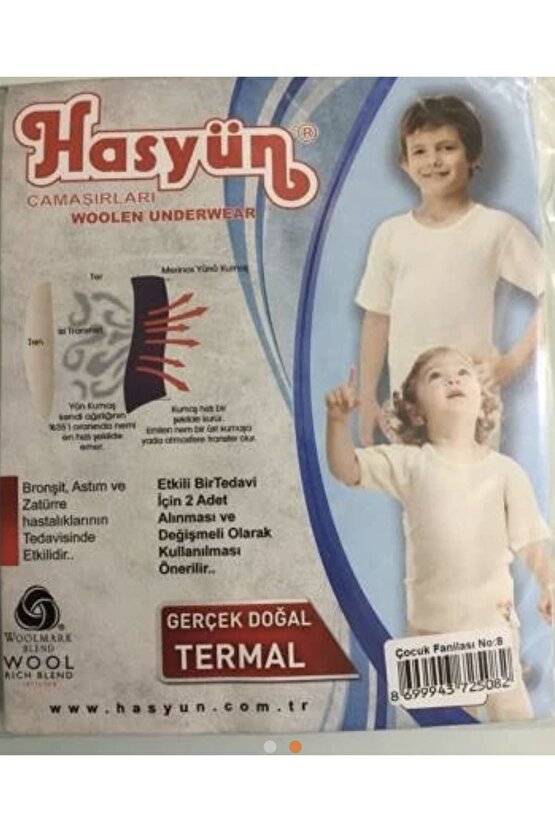 çocuk yün fanilasi