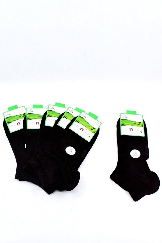 12 Bambu Patik Çorap