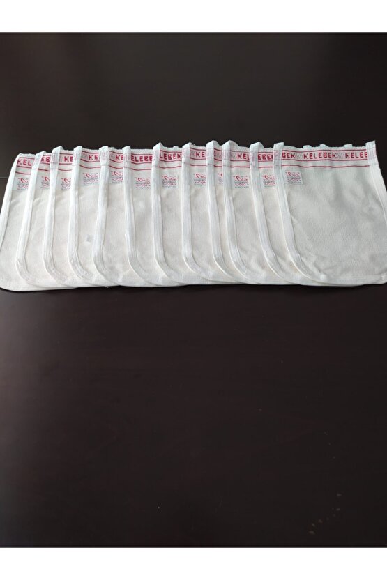 12 Adet Kalın Banyo Kesesi